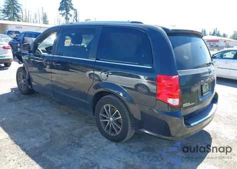 2017 Dodge Grand Caravan Sxt из США, поврежденный, VIN 2C4RDGCG0HR858552